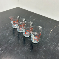 4-piece set of Anchor Hocking Glass Measuring Cups image 1